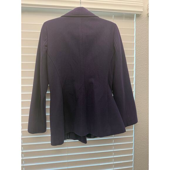 Anne Klein Wool Blend Peacoat Women’s Small - Picture 3 of 6